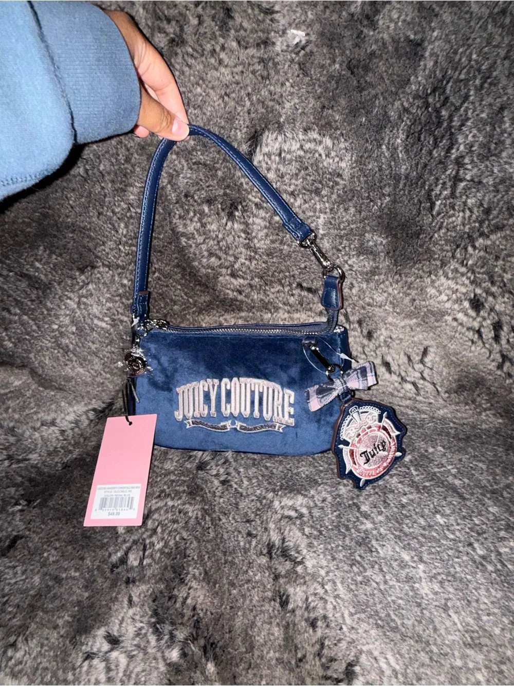 NWT Juicy Couture- Couture University Convertible Mini Wristlet